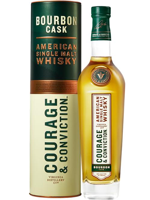 Віскі Каредж & Конвікшн, Бурбон Каск / Courage & Conviction, Bourbon Cask, Virginia Distillery Company, 46%, 0.7л фото