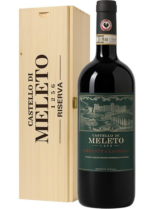 Вино Кастелло ді Мелето, К'янті Класіко Резерва / Castello di Meleto, Chianti Classico Riserva, червоне сухе 1.5л Вино Кастелло ді Мелето, К'янті Класіко Резерва / Castello di Meleto, Chianti Classico Riserva, червоне сухе 1.5л фото