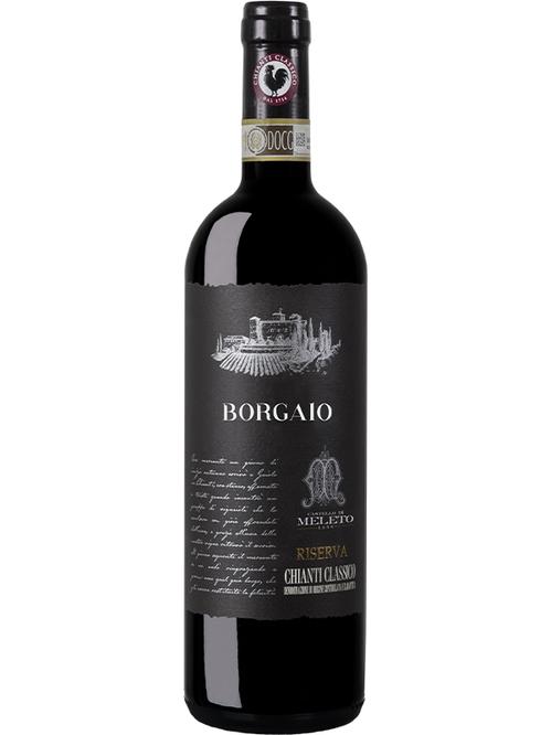 Вино Боргайо, К'янті Класіко Резерва / Borgaio, Chianti Classico Riserva, Castello di Meleto, червоне сухе 0.75л Вино Боргайо, К'янті Класіко Резерва / Borgaio, Chianti Classico Riserva, Castello di Meleto, червоне сухе 0.75л фото