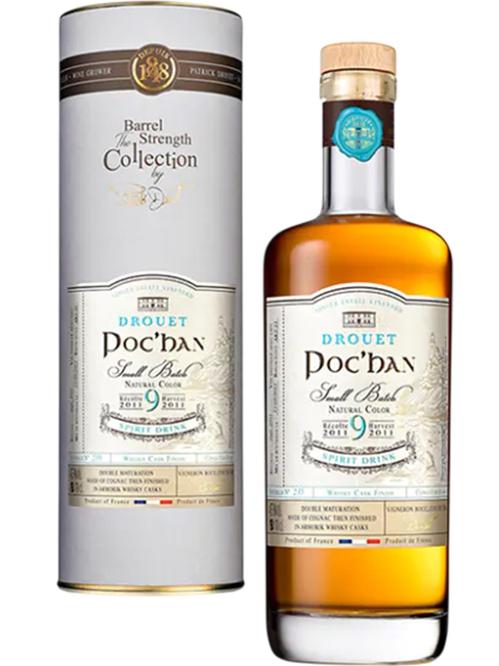 Алкогольний напій Друє, Пок'Хан Віскі Каск Фініш / Drouet, Poc'Han Whisky Cask Finish, 9 років, 45%, 0.7л фото