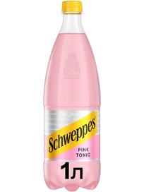Напій газований Швепс, Пінк Тонік / Schweppes, Pink Tonic, 1л фото