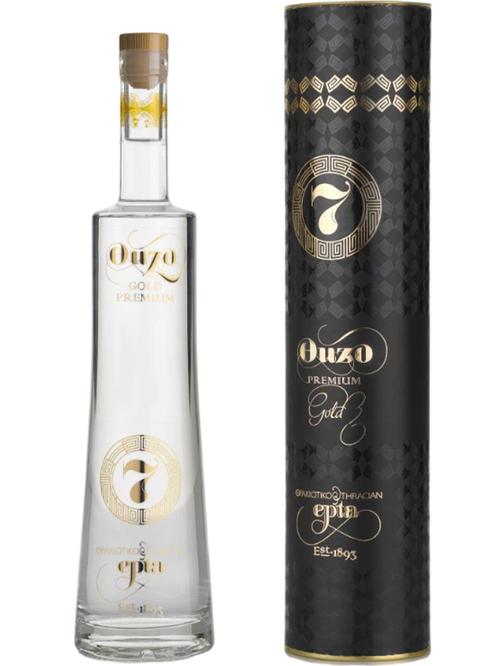 Узо Трасиан 7, Голд Премиум / Thracian 7, Gold Premium, 43%, 0.7л Узо Трасиан 7, Голд Премиум / Thracian 7, Gold Premium, 43%, 0.7л фото