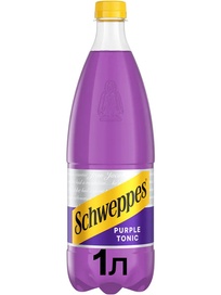 Напій газований Швепс, Перпл Тонік / Schweppes, Purple Tonic, 1л фото