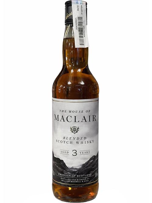 Віскі Хаус оф Маклер / House of Maclair, Ian Macleod, 3 роки, 40%, 0.7л фото