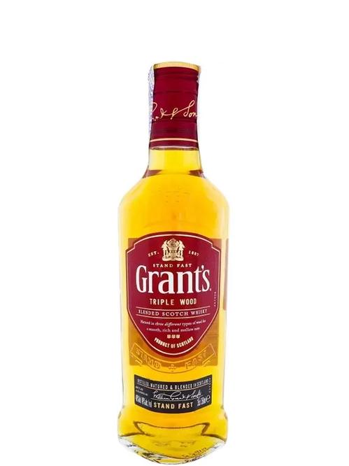 Віскі Грантс, Тріпл Вуд / Grant's, Triple Wood, 40%, 0.35л фото