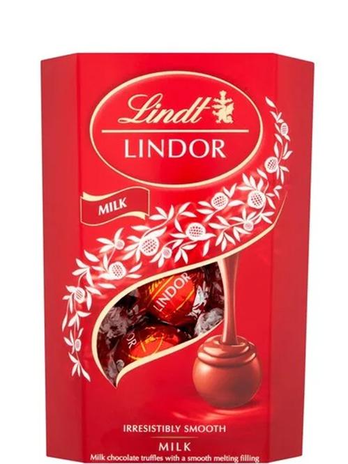 Конфеты в молочном шоколаде Линдор Боллс / Lindor Balls, Lindt, 200г фото