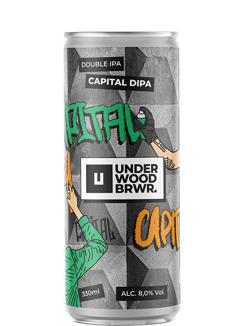 Пиво Кепітал Діпа / Capital Dipa, Underwood Brewery, з/б, 8%, 0.33л Пиво Кепітал Діпа / Capital Dipa, Underwood Brewery, з/б, 8%, 0.33л фото