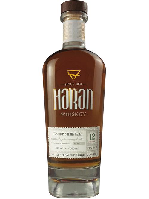 Виски Харан, Финишед ин Шерри Каск / Haran, Finished in Sherry Cask, 12 лет, 43%, 0.7л фото