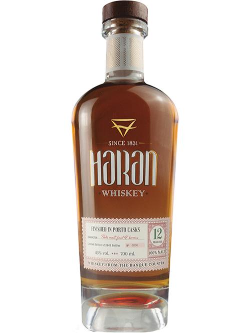 Віскі Харан, Фінішед ін Порто Каск / Haran, Finished in Porto Cask, 12 років, 43%, 0.7л фото