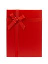 Подарочная коробка с бантом, красная_photo_1