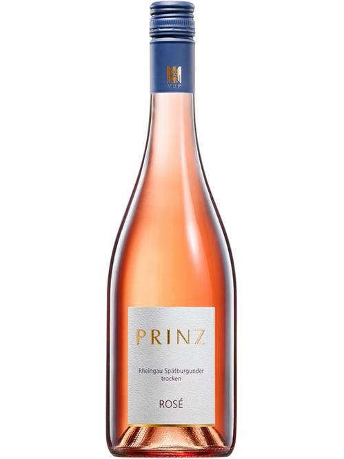 Вино Райнгау Шпетбургундер Трокен, Розе / Rheingau Spatburgunder Trocken, Rose, Weingut Prinz, рожеве сухе 0.75л фото
