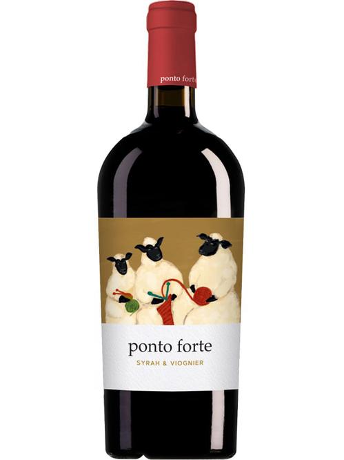 Вино Порто Форте, Сира-Вионье / Ponto Forte, Syrah-Viognier, Monte da Ravasqueira, красное сухое 0.75л фото