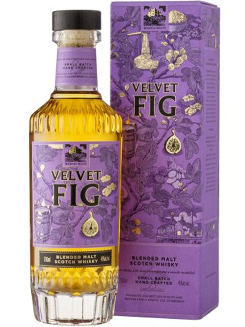 Віскі Велвет Фіг, Бленд Молт / Velvet Fig, Blended Malt, Wemyss Malts, 12 років, 46%, 0.7л фото