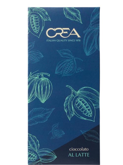 Шоколад молочний з вершками, Crea, 100г фото