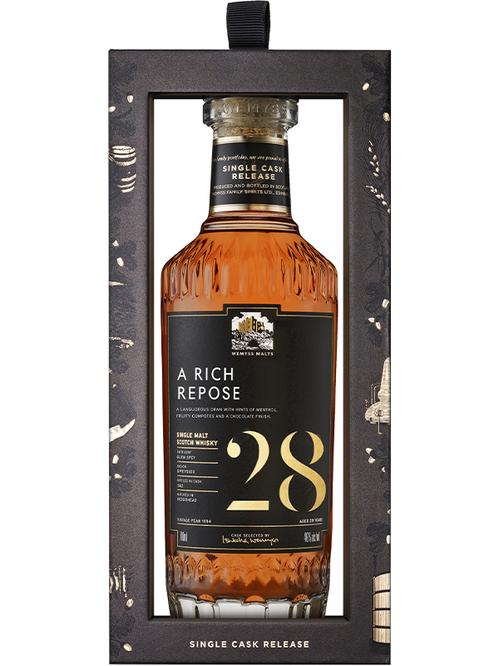 Віскі Е Річ Репоуз, Сінгл Молт / A Rich Repose, Single Malt, Wemyss Malts, 28 років, 46%, 0.7л фото