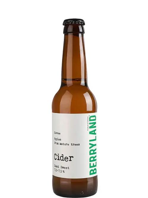 Сидр ігристий Кюве / Cuvee, Berryland, напівсолодкий 7-7.5% 0.33л Сидр ігристий Кюве / Cuvee, Berryland, напівсолодкий 7-7.5% 0.33л фото