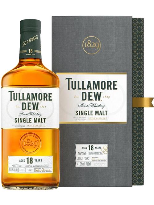 Віскі Талламор Дью, Сінгл Молт / Tullamore Dew, Single Malt, 18 років, 41.3%, 0.7л фото