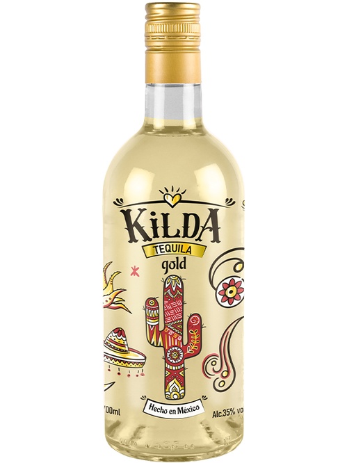 Текіла Кілда, Голд / Kilda, Gold, 35%, 0.7л фото