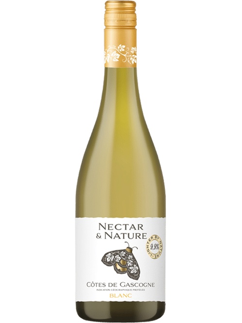 Вино Нектар і Натюр, Кот де Гасконь / Nectar & Nature, Cotes de Gascogne, біле напівсухе 0.75л фото