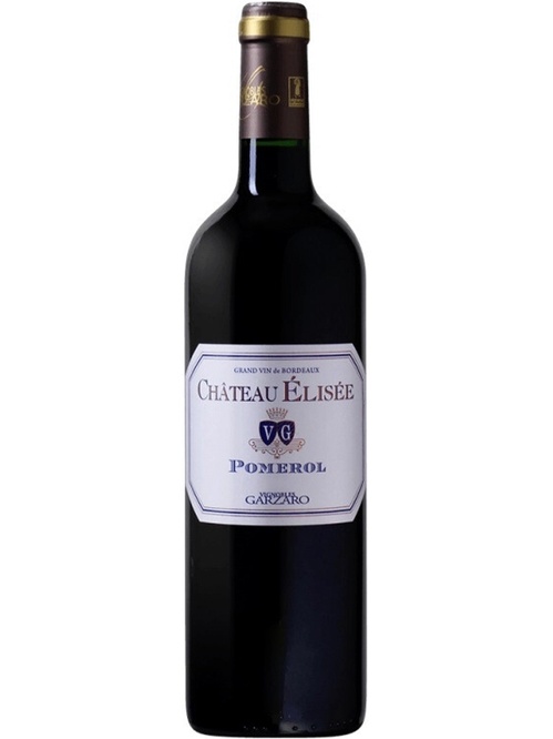 Вино Шато Елізе, Помероль / Chateau Elisee, Pomerol, Vignobles Garzaro, червоне сухе 0.75л фото