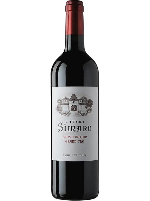 Вино Шато Сімар, Сент-Емільйон Гран Крю / Chateau Simard, Saint-Emilion Grand Cru, Vignobles Vauthier, червоне сухе 0.75л фото