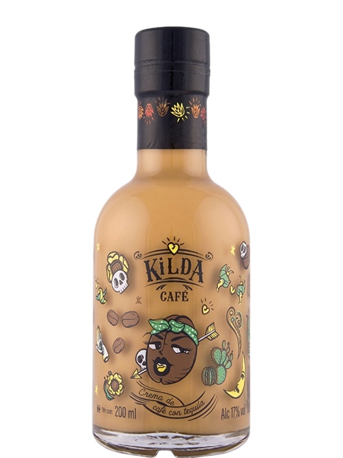 Лікер на основі текіли Кілда, Кава / Kilda, Coffee Tequila Cream, 17%, 0.2л фото