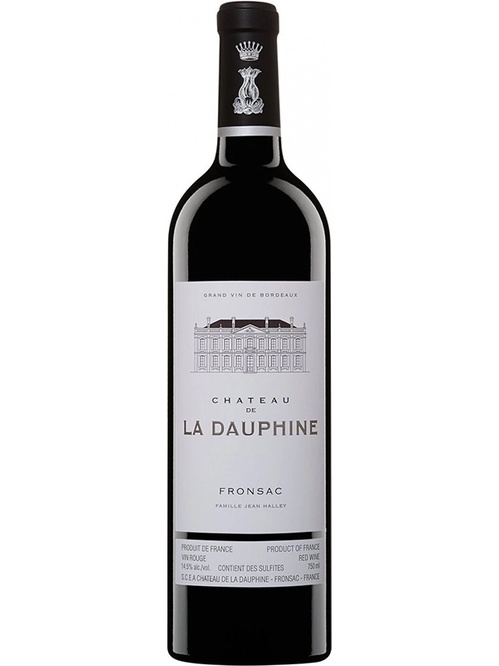 Вино Шато де Ля Дофін, Фронсак / Chateau de la Dauphine, Fronsac, червоне сухе 0.75л фото