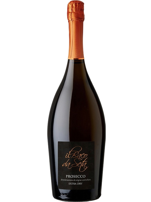 Ігристе вино Іль Бако да Сета, Просеко Спуманте / Il Baco da Seta, Prosecco Spumante, біле екстра сухе 1.5л фото