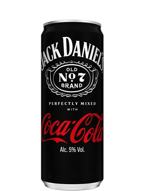 Напій слабоалкогольний Віскі Джек Деніелс & Кола / Whisky Jack Daniel's & Cola, 5%, 0.33л Напій слабоалкогольний Віскі Джек Деніелс & Кола / Whisky Jack Daniel's & Cola, 5%, 0.33л фото