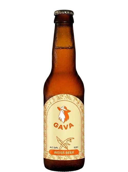 Пиво Гава, Вайсбір / Gava, Weissbier, 5.4%, 0.33л Пиво Гава, Вайсбір / Gava, Weissbier, 5.4%, 0.33л фото