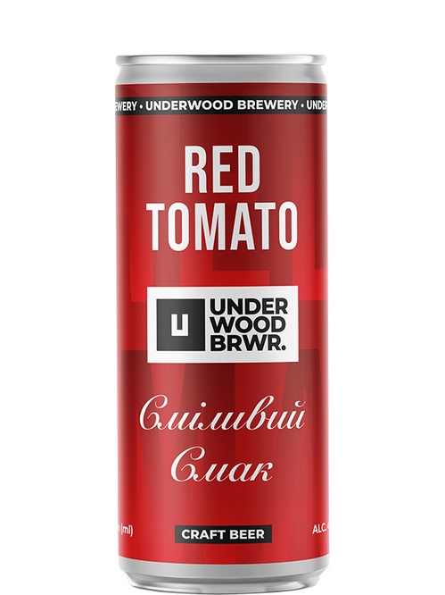 Пиво Ред Томато / Red Tomato, Underwood Brewery, з/б, 4.2%, 0.33л фото
