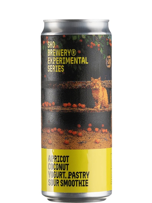 Пиво Апрікот Коконат Йогурт, Пейстрі Саур / Apricot Coconut Yogurt, Pastry Sour, SHO Brewery, з/б, 5%, 0.33л Пиво Апрікот Коконат Йогурт, Пейстрі Саур / Apricot Coconut Yogurt, Pastry Sour, SHO Brewery, з/б, 5%, 0.33л фото