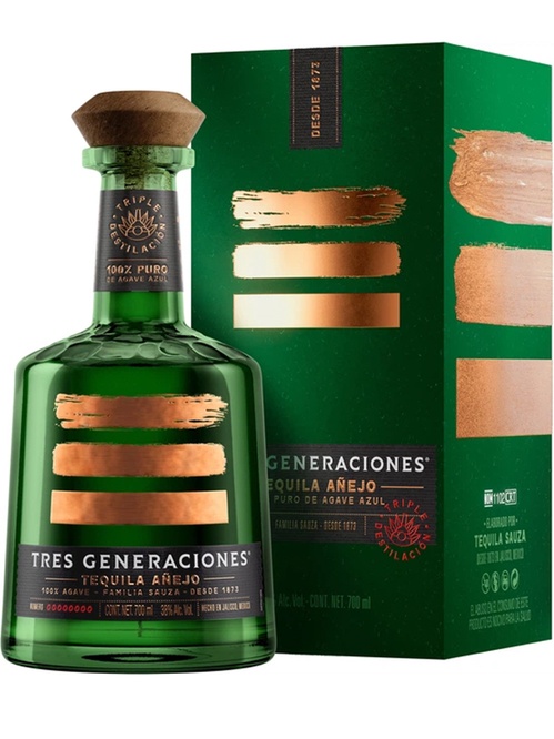 Текіла Трес Женерасьонес, Аньехо / Tres Generaciones, Anejo, Sauza, 38%, 0.7л фото