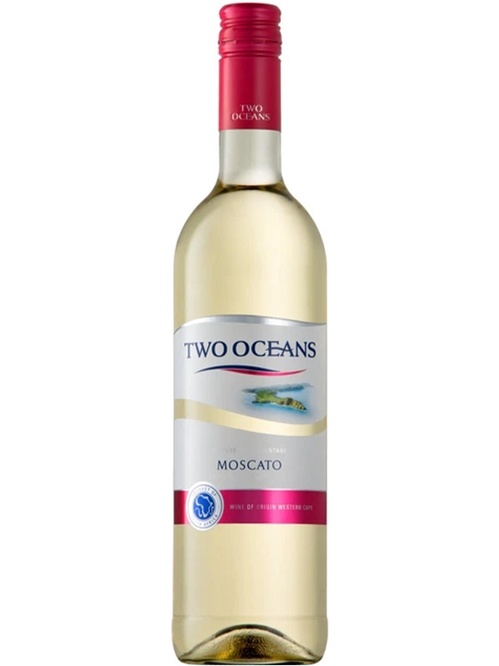 Вино Москато / Moscato, Two Oceans, біле напівсолодке 0.75л Вино Москато / Moscato, Two Oceans, біле напівсолодке 0.75л фото
