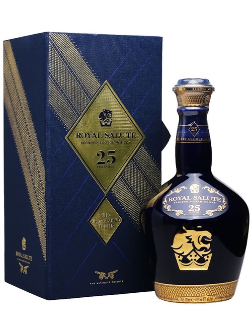 Віскі Роял Салют / Royal Salute, Chivas Regal, 25 років, 40%, 0.7л фото