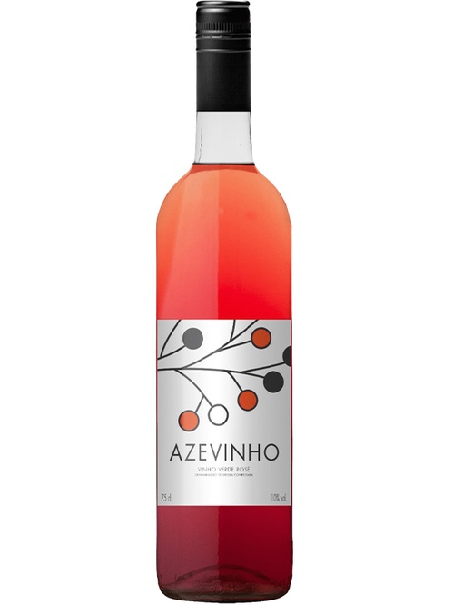 Вино Азевінью, Віньо Верде Розе / Azevinho, Vinho Verde Rose, Casa da Fonte Pequena, рожеве напівсухе 0.75л фото