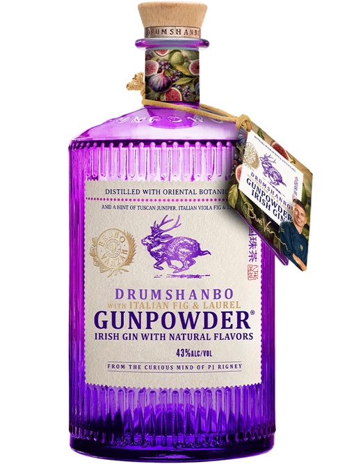 Джин Драмшанбо Ганпаудер, Італійський Інжир та Лавр / Drumshanbo Gunpowder, Italian Fig & Laurel, 43%, 0.7л фото