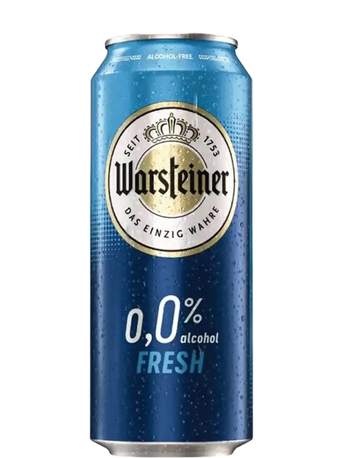 Безалкогольне пиво Варштайнер, Фреш / Warsteiner, Fresh, з/б, 0.5л Безалкогольне пиво Варштайнер, Фреш / Warsteiner, Fresh, з/б, 0.5л фото