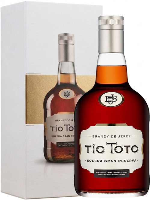 Бренді де Херес Тіо Тото, Солера Гран Резерва / Tio Toto, Solera Gran Reserva, Jose Estevez, 38%, 0.7л Бренді де Херес Тіо Тото, Солера Гран Резерва / Tio Toto, Solera Gran Reserva, Jose Estevez, 38%, 0.7л фото