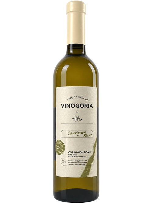 Вино Виногорія, Совіньйон Блан / Vinogoria, Sauvignon Blanc, біле сухе 0.75л Вино Виногорія, Совіньйон Блан / Vinogoria, Sauvignon Blanc, біле сухе 0.75л фото