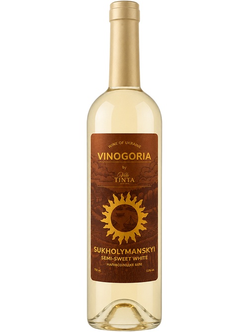 Вино Виногория, Сухолиманский / Vinogoria, Sukholymanskiy, белое полусладкое 0.75л Вино Виногория, Сухолиманский / Vinogoria, Sukholymanskiy, белое полусладкое 0.75л фото