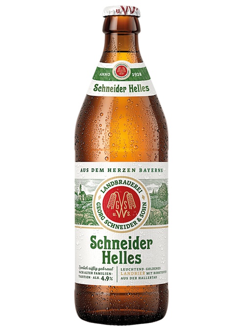 Пиво Шнайдер Хеллес / Schneider Helles, Schneider Weisse, 4.9%, 0.5л Пиво Шнайдер Хеллес / Schneider Helles, Schneider Weisse, 4.9%, 0.5л фото