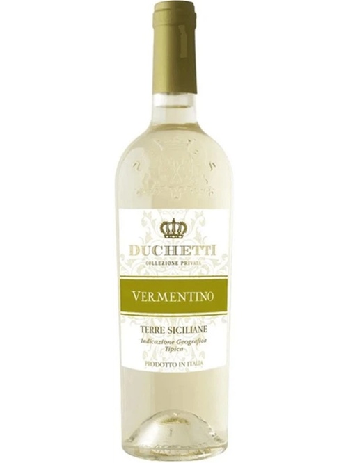 Вино Дукетті, Верментіно / Duchetti, Vermentino, Angelo Rocca & Figli, біле сухе 0.75л фото