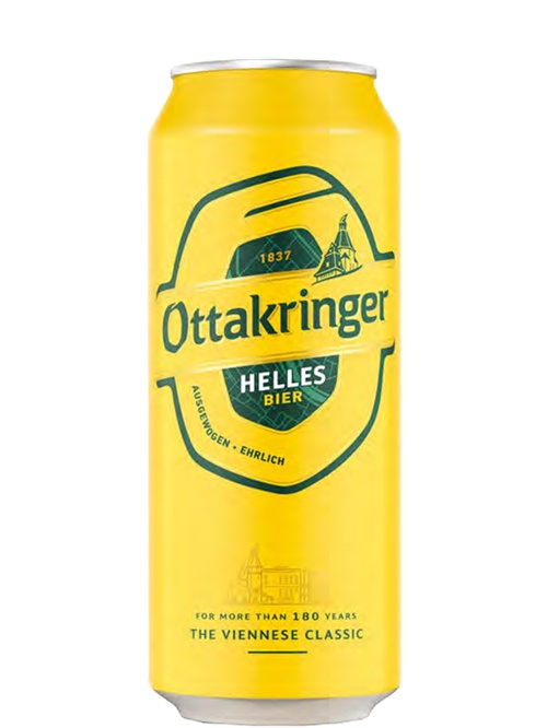 Пиво Оттакрінгер Геллес / Ottakringer Helles, з/б, 5.2%, 0.5л фото