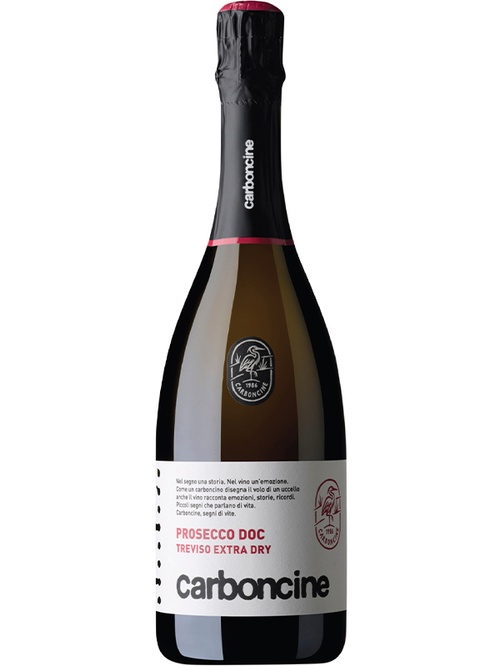 Ігристе вино Просекко, Карбончине / Prosecco, Carboncine, белое экстра сухое 0.75л фото