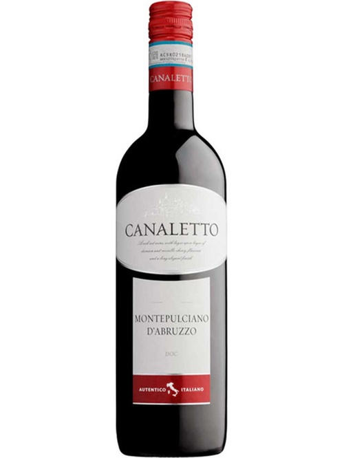 Вино Каналетто, Монтепульчано д'Абруццо / Canaletto, Montepulciano d'Abruzzo, червоне сухе 0.75л фото