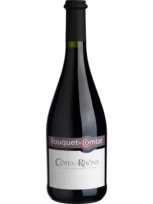 Вино Буке дю Комтат, Кот дю Рон / Bouquet du Comtat, Cotes du Rhone, Castel, червоне сухе 0.75л Вино Буке дю Комтат, Кот дю Рон / Bouquet du Comtat, Cotes du Rhone, Castel, червоне сухе 0.75л фото