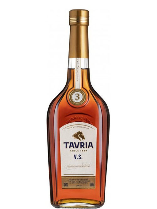 Бренді Таврія / Tavria, VS, 40%, 0.5л Бренді Таврія / Tavria, VS, 40%, 0.5л фото
