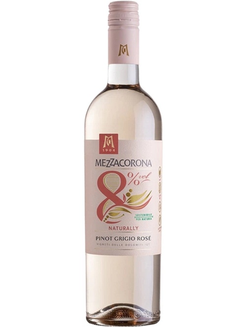 Вино Пино Гриджо Розе, Мезакорона / Pinot Grigio Roze, Mezzacorona, розовое полусладкое 0.75л фото