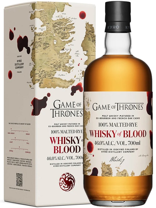 Віскі оф Блад, Кюрьо / Whisky of Blood, Kyrö, 46%, 0.7л Віскі оф Блад, Кюрьо / Whisky of Blood, Kyrö, 46%, 0.7л фото